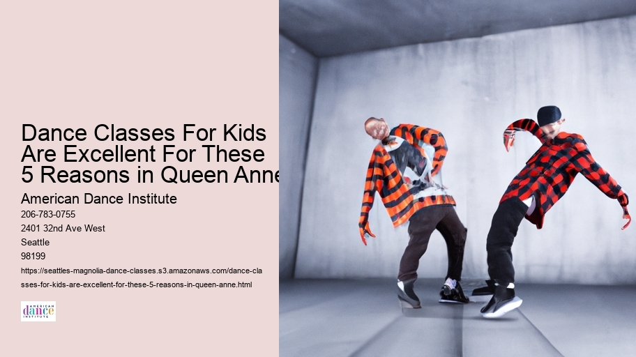 Dance Classes For Kids Are Excellent For These 5 Reasons in Queen Anne